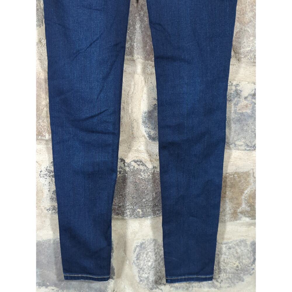 American Eagle Jeans Woman's 2 Jeggings Blue Skinny Stretch Basic Coastal - Picture 7 of 15